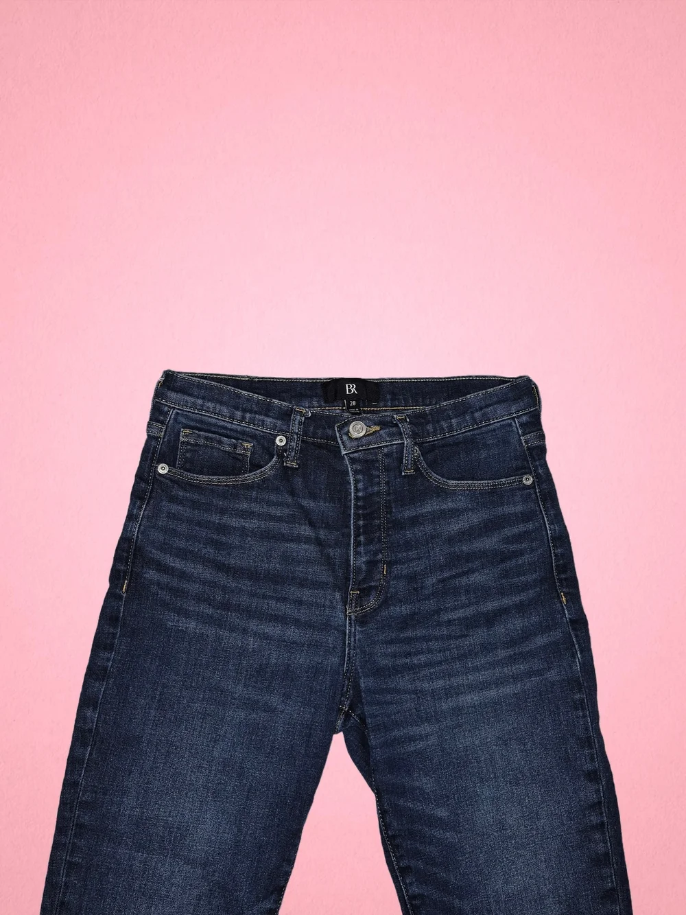 Banana Republic Dark Blue Cropped Ankle Jeans